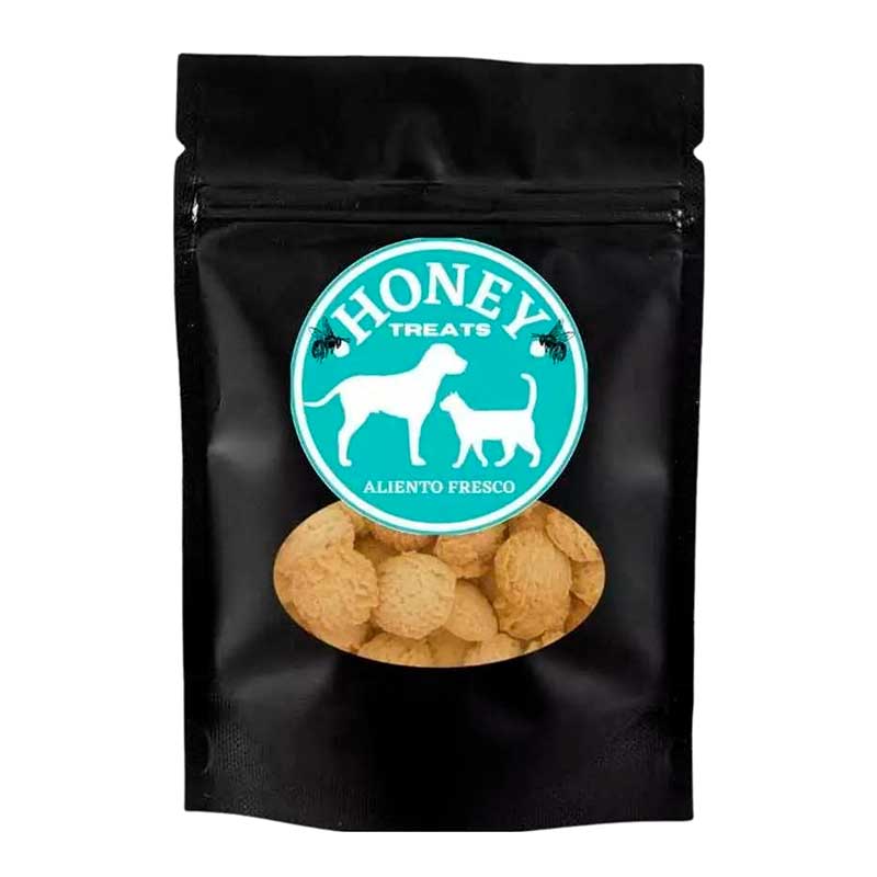 Galletas Aliento Fresco Honey Treats 100 g - Robles Veterinaria