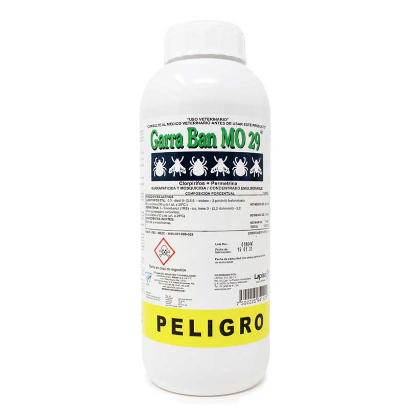 Garra Ban MO 29 1 Litro - Robles Veterinaria - Lapisa