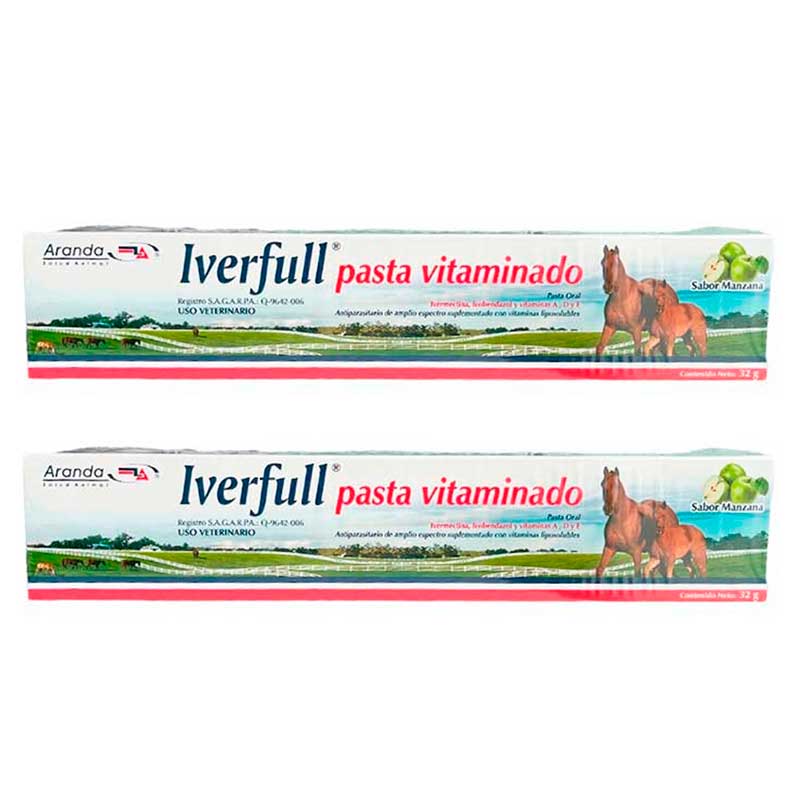 Iverfull Pasta Vitaminado 32 g (2 piezas) - Robles Veterinaria