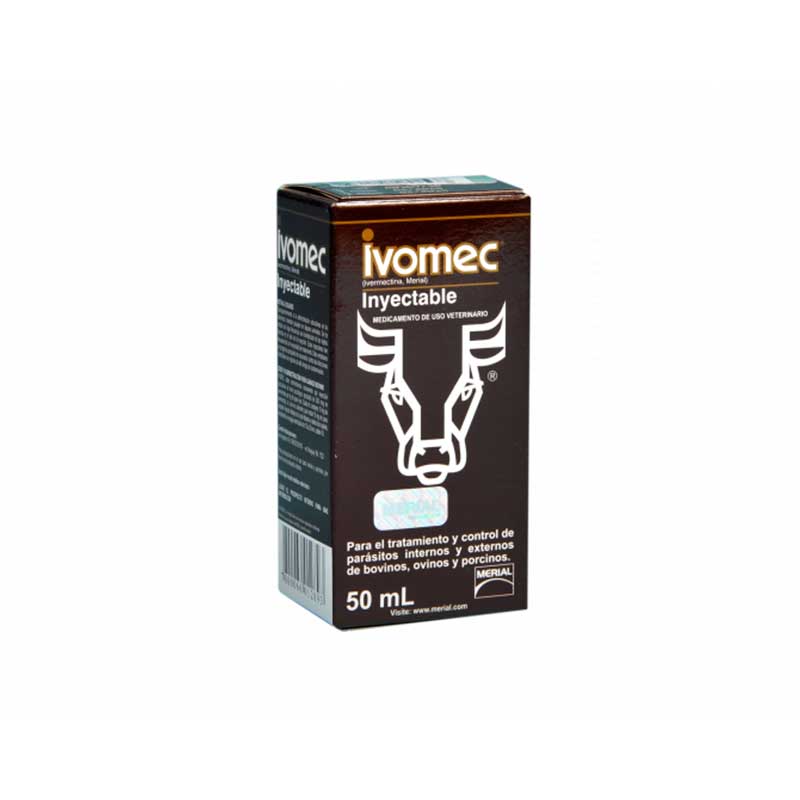 Ivomec 1% 50 ml - Robles Veterinaria - Boehringer Ingelheim - Merial