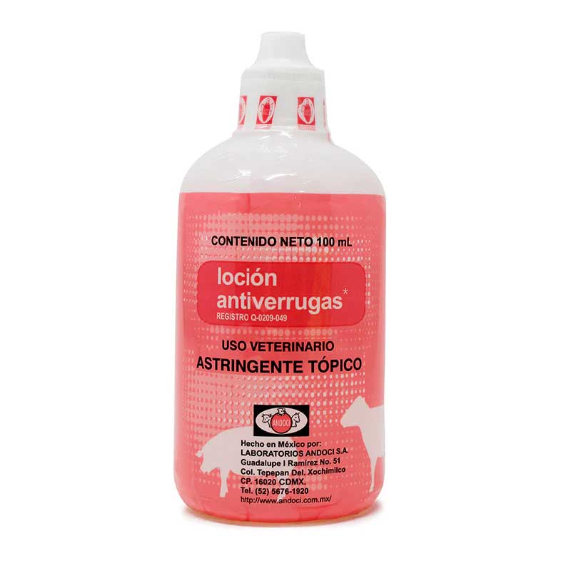 Loción Antiverrugas 100 ml - Robles Veterinaria - Andoci