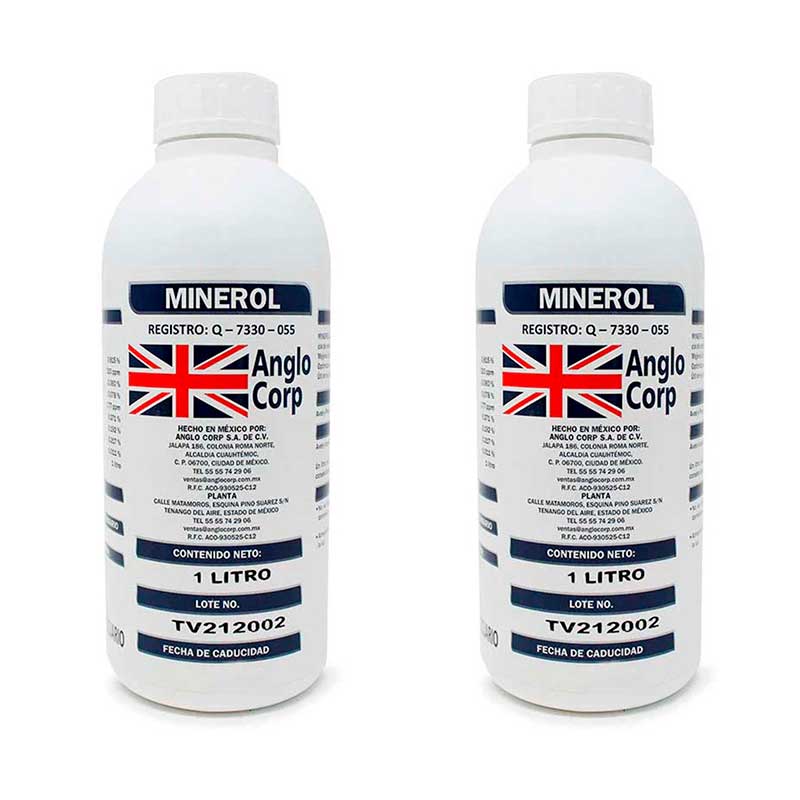 Minerol 1 Litro (2 piezas) - Robles Veterinaria