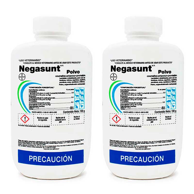 Negasunt Polvo 100 g (2 piezas) - Robles Veterinaria