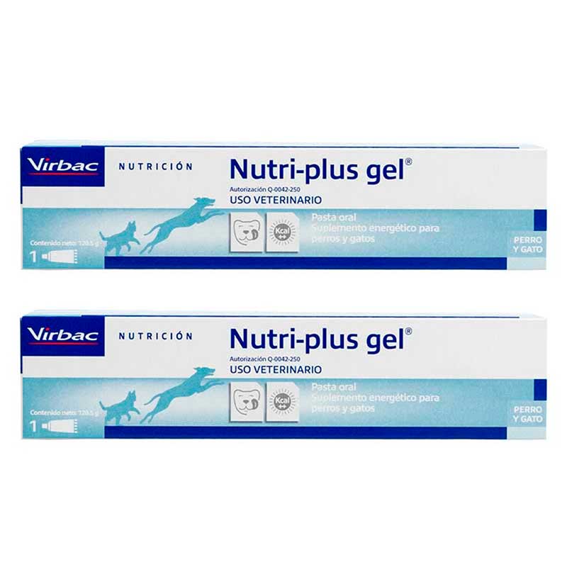 Nutri-plus Gel 120 g (2 piezas) - Robles Veterinaria