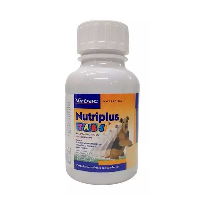 Nutriplus 60 Tabletas - Robles Veterinaria - Virbac