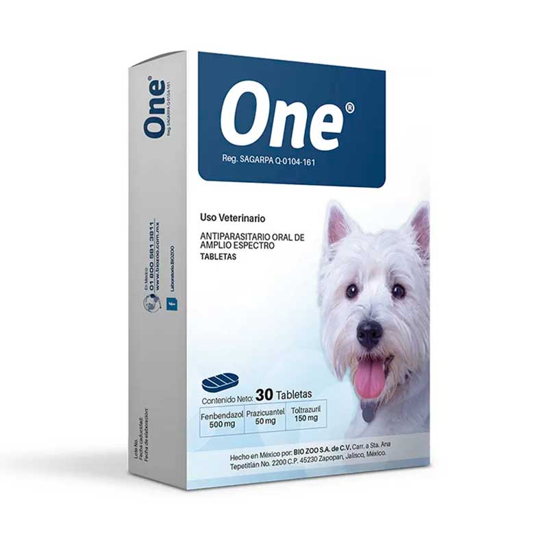 One 30 Tabletas - Robles Veterinaria - Bio Zoo