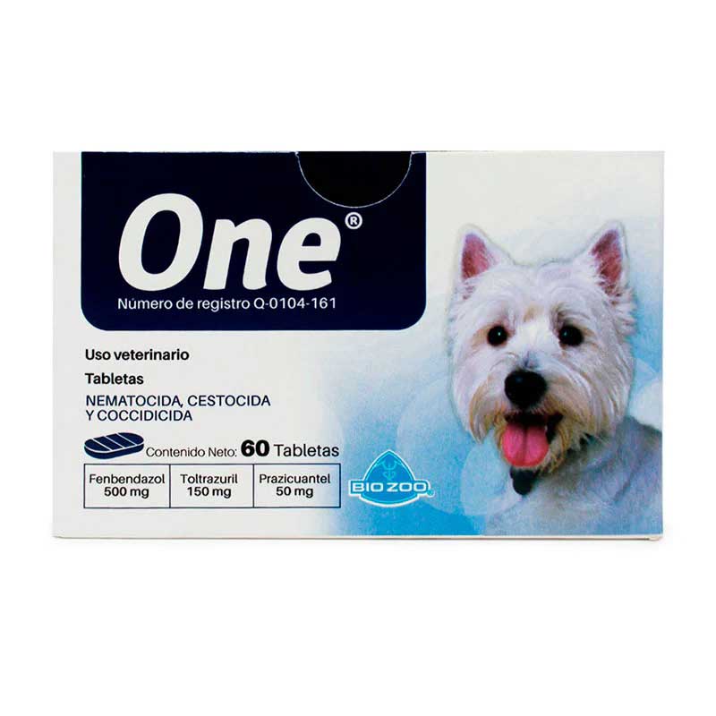 One 60 Tabletas - Robles Veterinaria - Bio Zoo