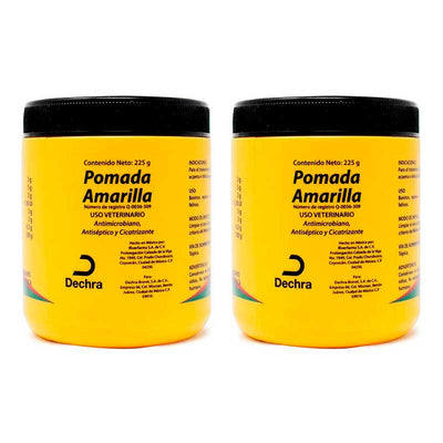 Pomada Amarilla 225 g (2 piezas) - Robles Veterinaria