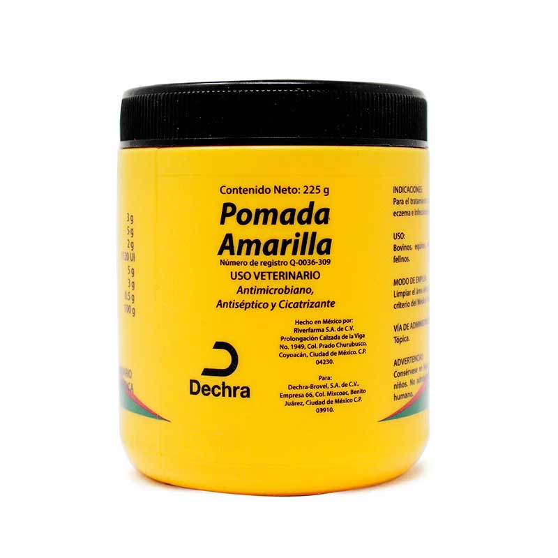 Pomada Amarilla 225 g - Robles Veterinaria - Brovel - Dechra