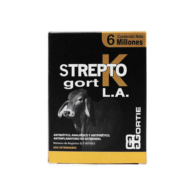 Strepto Gort K L.A. 6 Millones - Robles Veterinaria - Gortie