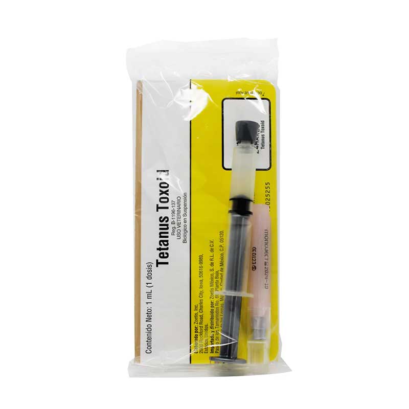 Tetanus Toxoid 1 Dosis - Robles Veterinaria - Zoetis
