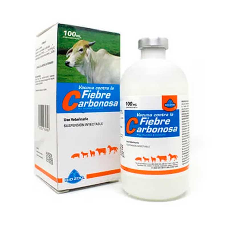 Vacuna contra la Fiebre Carbonosa 100 ml - Robles Veterinaria - Bio Zoo