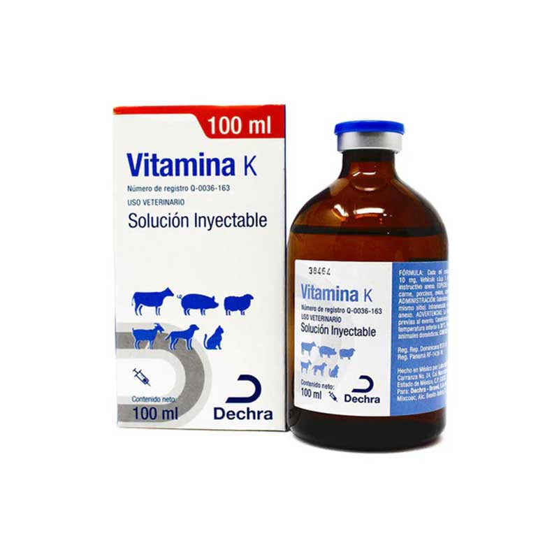 Vitamina K 100 ml - Robles Veterinaria - Brovel - Dechra