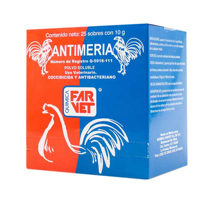 Antimeria Caja con 25 Sobres de 10 g c/u - Robles Veterinaria - Farvet