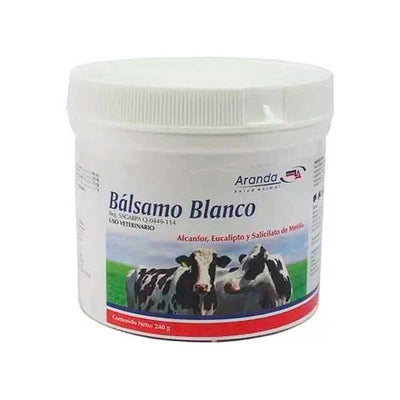 Bálsamo Blanco 240 g - Robles Veterinaria - Aranda