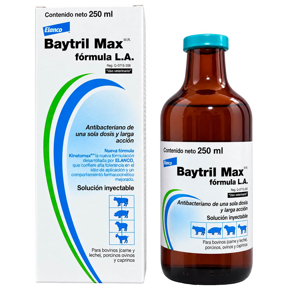 Baytril Max L.A. Frasco con 250 ml - Elanco