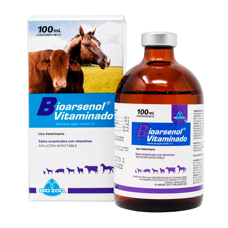 Bioarsenol Vitaminado 100 ml - Robles Veterinaria - Bio Zoo