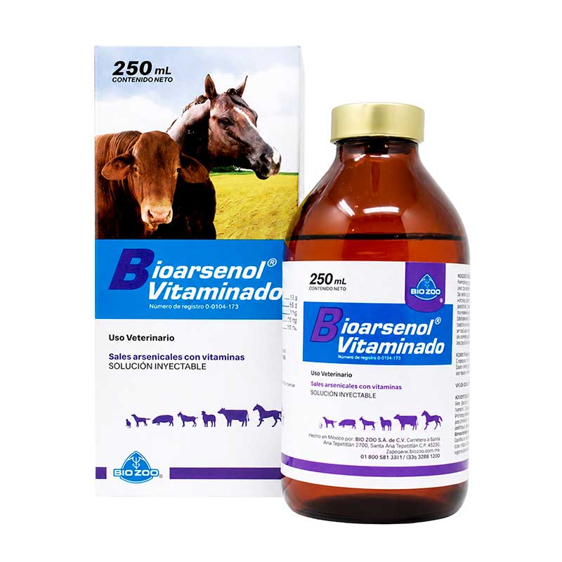 Bioarsenol Vitaminado 250 ml - Robles Veterinaria - Bio Zoo