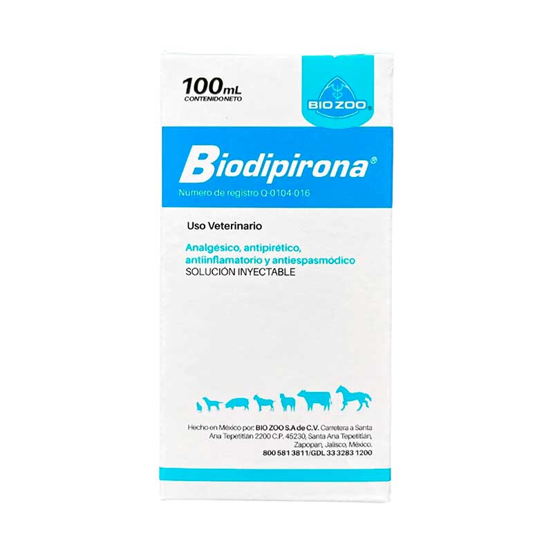 Biodipirona 100 ml - Robles Veterinaria - Bio Zoo