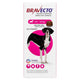 Bravecto 1400 mg 40 - 56 kg - Desparasitante Interno para Perros muy Grandes - Tableta Masticable 3 Meses de Protección - MSD Salud Animal