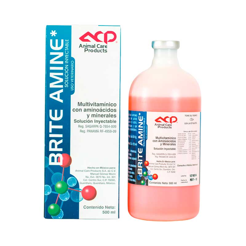 Brite Amine 500 ml - Robles Veterinaria - Animal Care Products