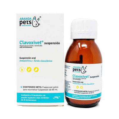 Clavoxivet Suspensión 60 ml - Robles Veterinaria - Aranda