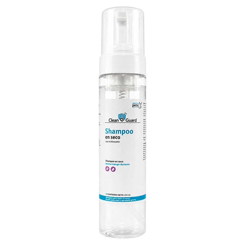 Clean Guard Shampoo en Seco 250 ml - Robles Veterinaria - Aranda