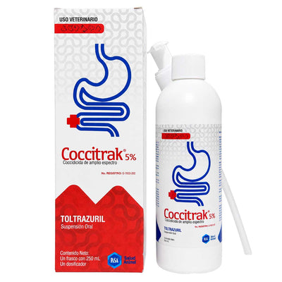 Coccitrak 5% 250 ml - PiSA Agropecuaria