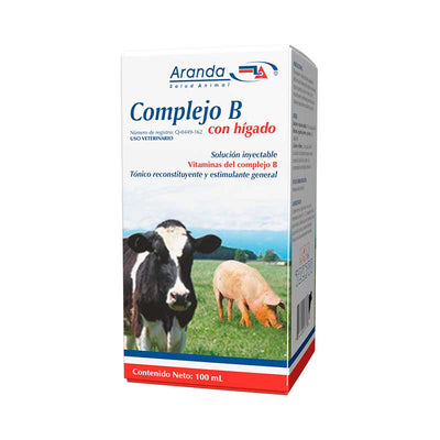 Complejo B con Hígado 100 ml - Robles Veterinaria - Aranda