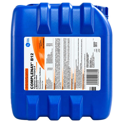 Complenay B12 3.5 Litros - Vitaminas del Complejo B y Mefentermina - Reconstituyente y Fortificante - Solución Oral - PiSA Salud Animal