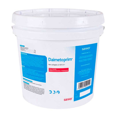 Daimetoprim Cubeta 5 kg - Robles Veterinaria - Sanfer