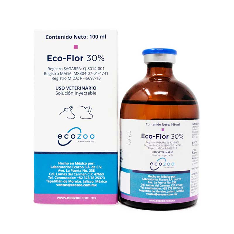 Eco-Flor 30% 100 ml - Robles Veterinaria - Ecozoo