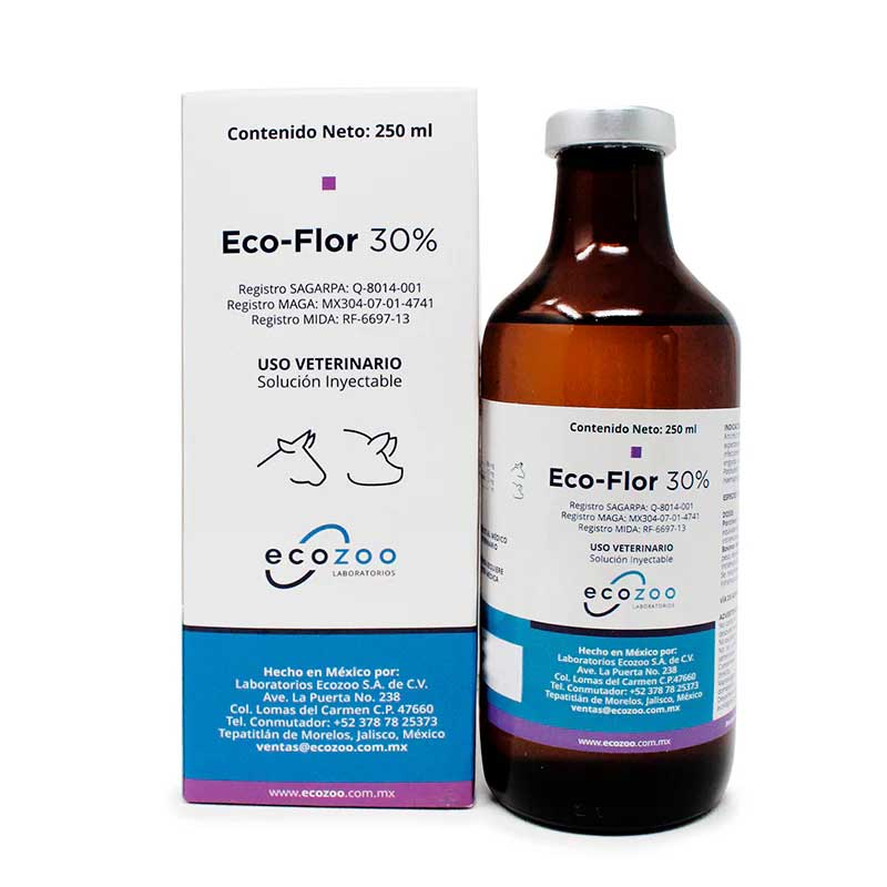 Eco-Flor 30% 250 ml - Robles Veterinaria - Ecozoo