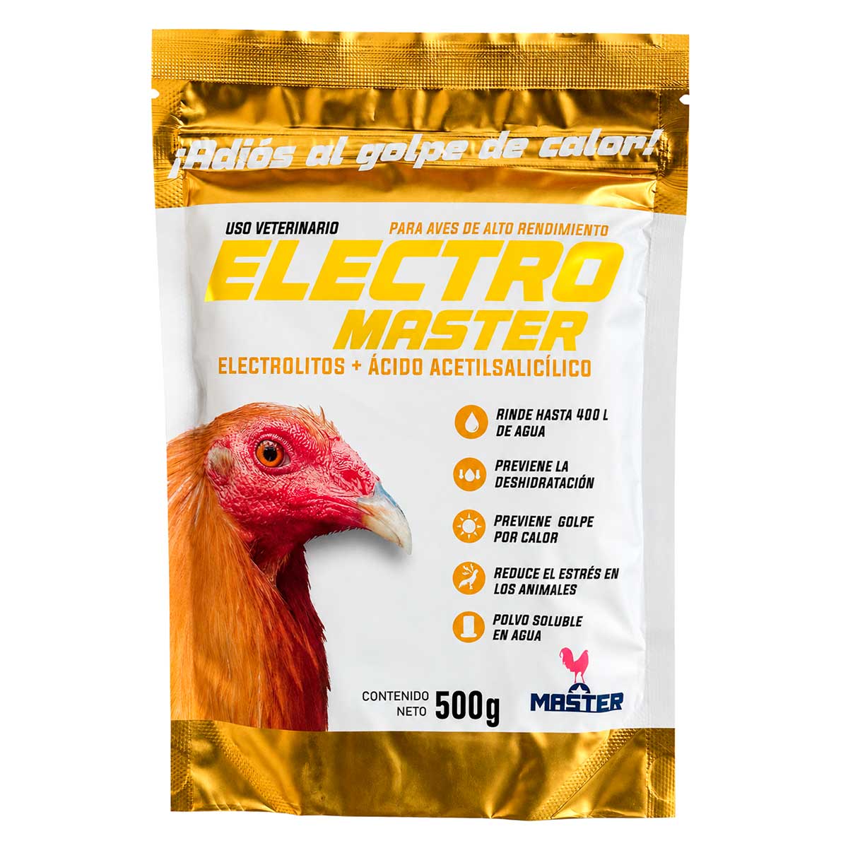 Electro Master 500 g - Electrolitos para Aves - MasterLab