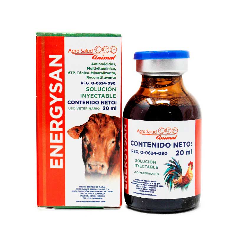 Energysan 20 ml - Robles Veterinaria - Agro Salud Animal