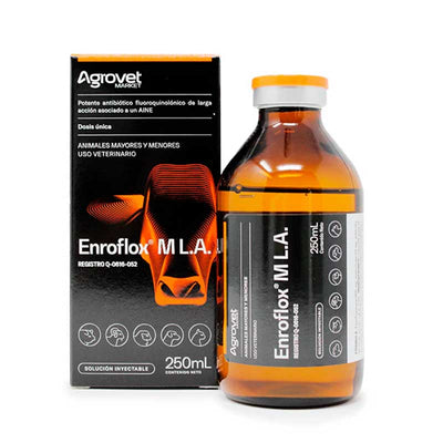 Enroflox M L.A. 250 ml - Robles Veterinaria - Agrovet Market