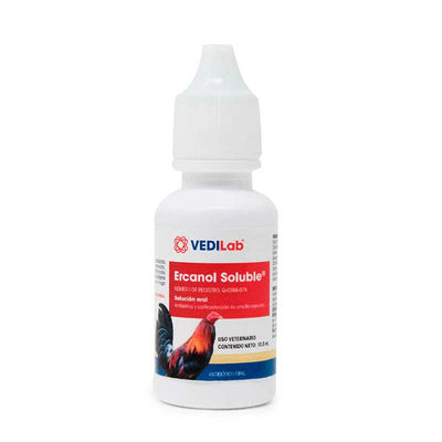 Ercanol Soluble 10 ml - Robles Veterinaria - VEDILab