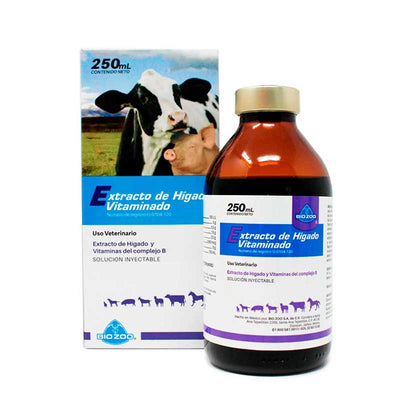 Extracto de Hígado Vitaminado 250 ml - Robles Veterinaria - Bio Zoo