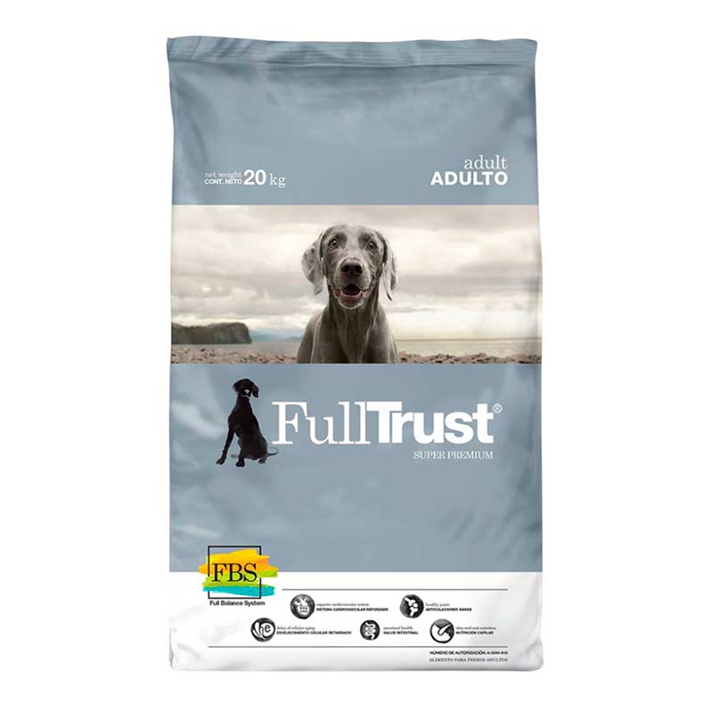 Alimento FullTrust para Perro Adulto 20 kg - Robles Veterinaria - FullTrust