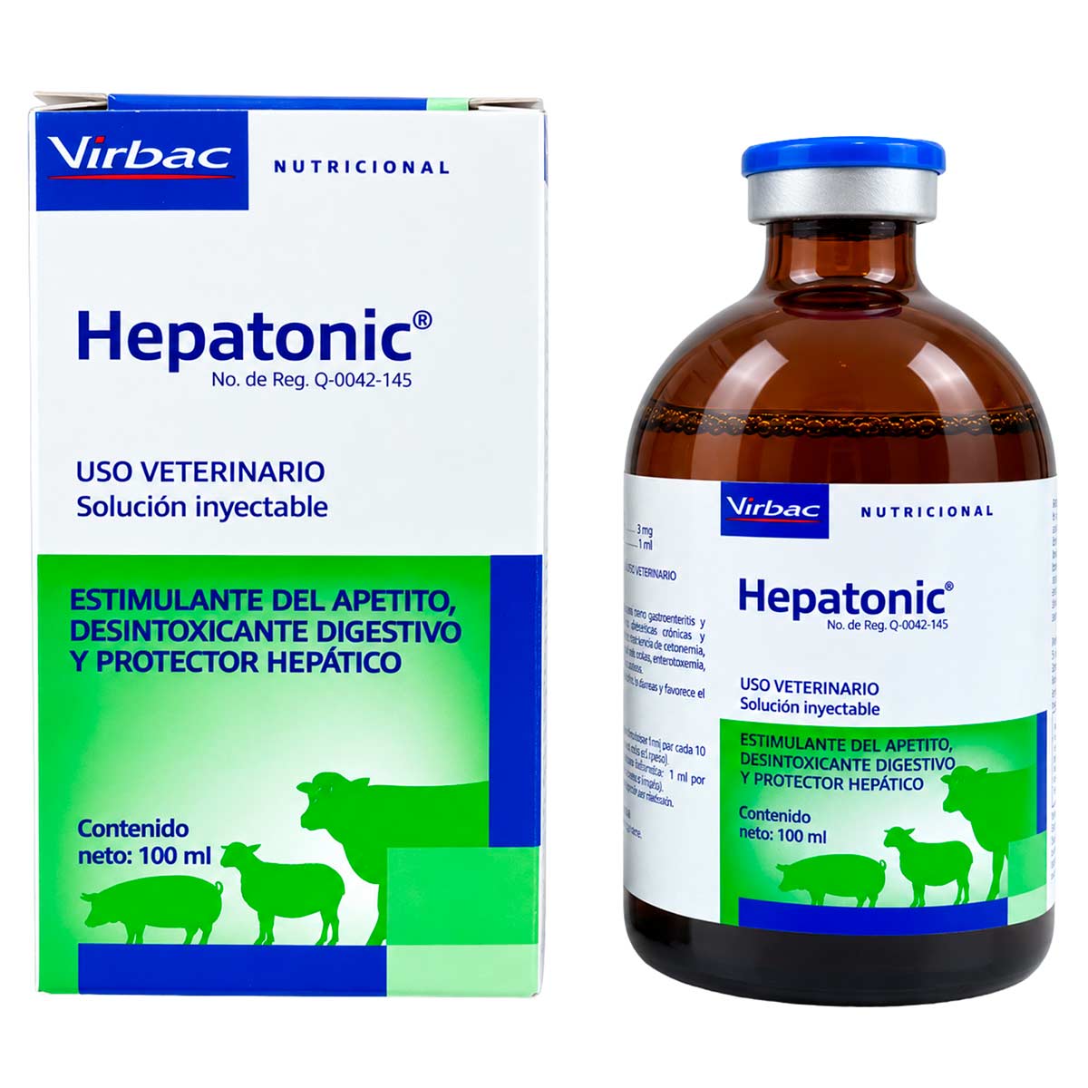 Hepatonic Frasco con 100 ml - Virbac