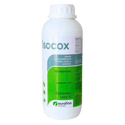 Isocox 1 Litro - Robles Veterinaria - Ourofino