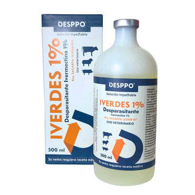 Iverdes 1% 500 ml - Robles Veterinaria - DESPPO