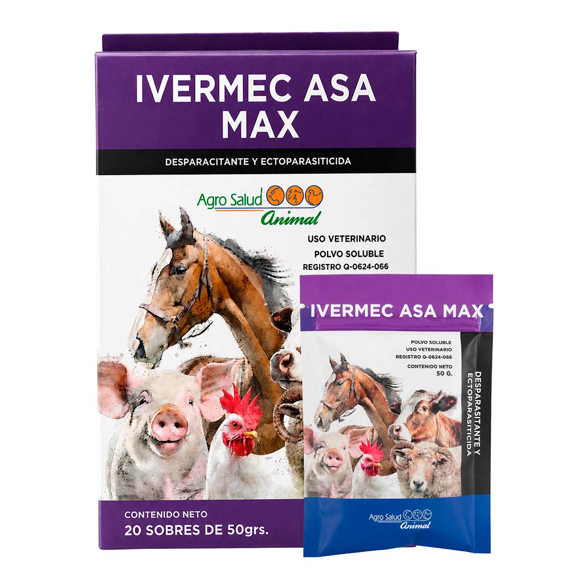 Ivermec Asa Max - Agro Salud Animal