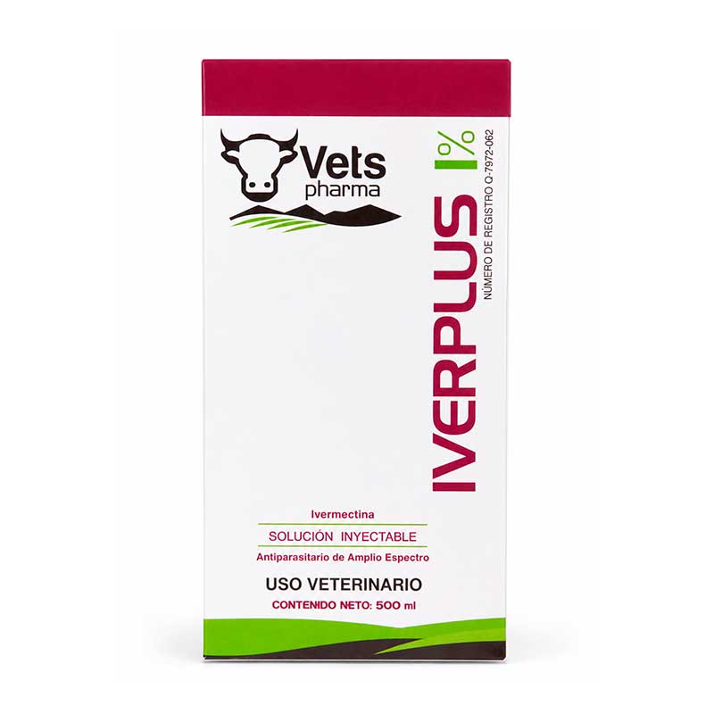 Iverplus 1% 500 ml - Robles Veterinaria - Vets Pharma