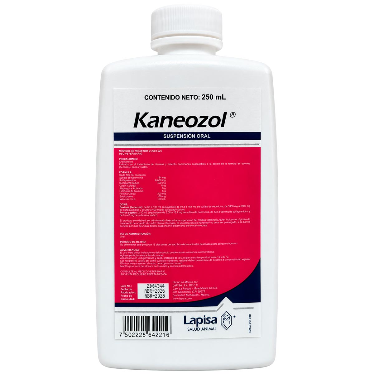 Kaneozol Envase con 250 ml - Lapisa