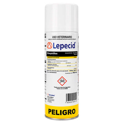 Lepecid 352 ml - Insecticida Acaricida en Aerosol - Farmatec