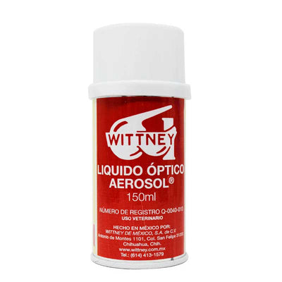Liquido Óptico Aerosol 150 ml - Robles Veterinaria - Wittey