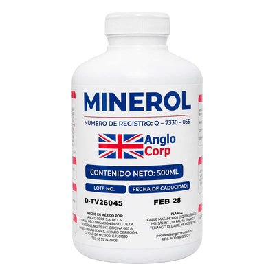 Minerol 500 ml - Anglo Corp