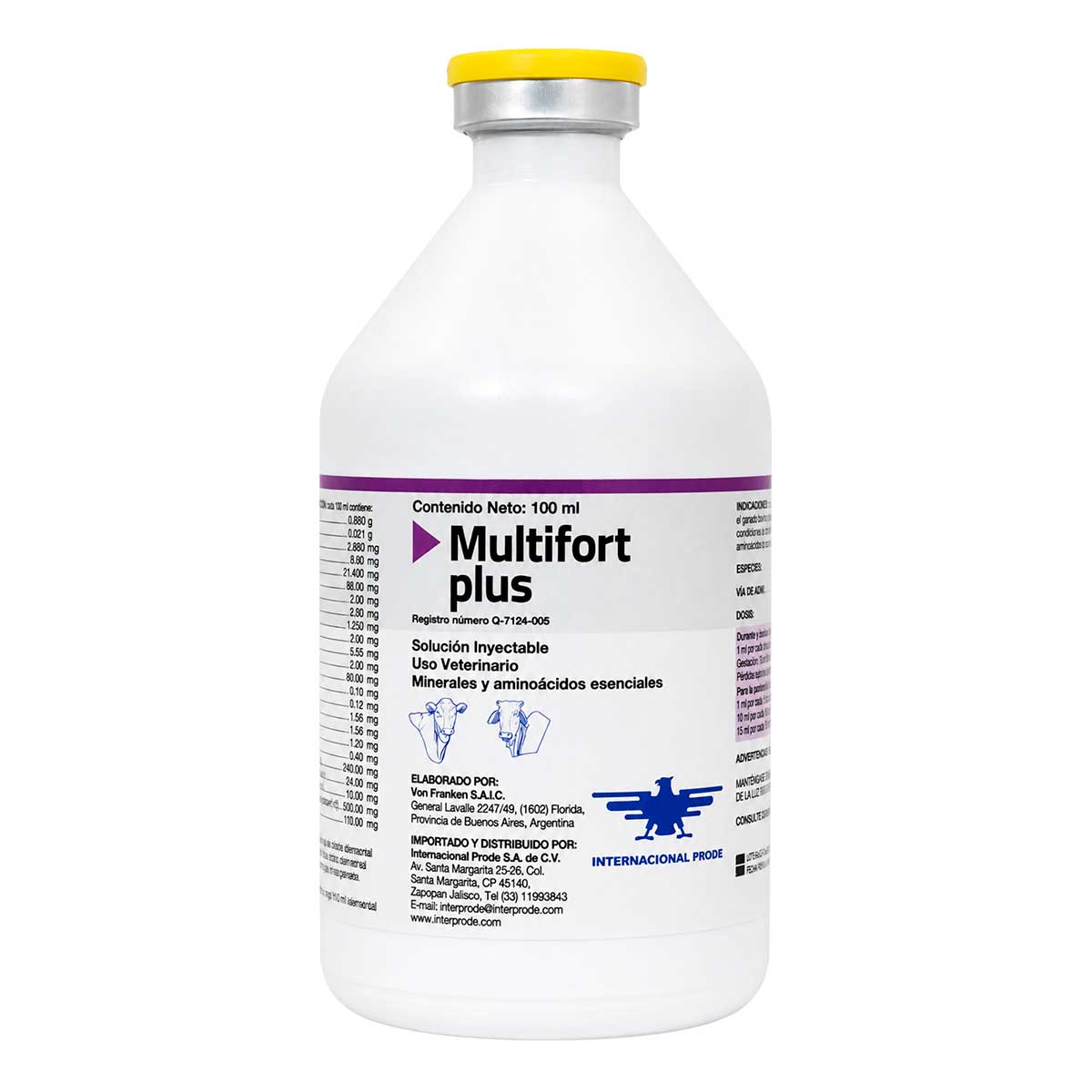 Multifort Plus 100 ml - Internacional Prode