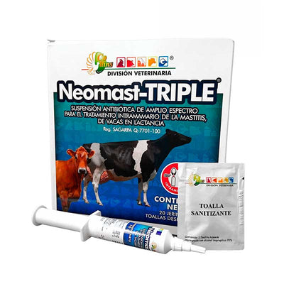 Neomast Triple 20 Jeringas de 10 g c/u - Robles Veterinaria - Collins División Veterinaria